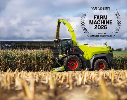 Doble premio para las picadoras de CLAAS: la JAGUAR 1200 y el CEMOS AUTO CHOPPING ganan los FARM MACHINE AWARDS Doble premio para las picadoras de CLAAS: la JAGUAR 1200 y el CEMOS AUTO CHOPPING ganan los FARM MACHINE AWARDS