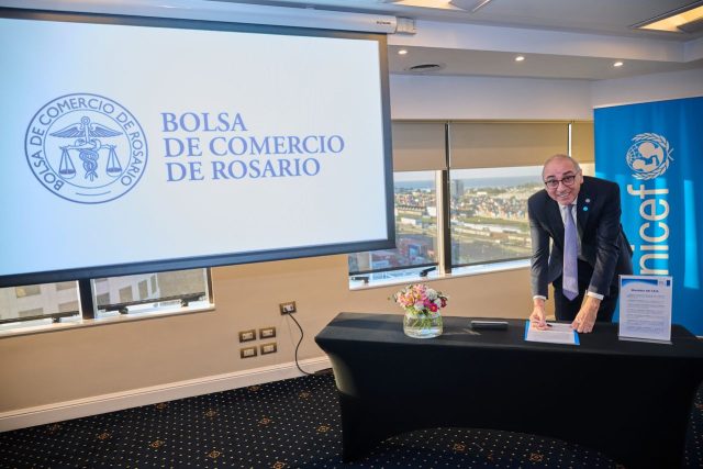 La Bolsa de Comercio de Rosario asumió la presidencia del Consejo Empresarial por la Infancia y la Adolescencia de UNICEF