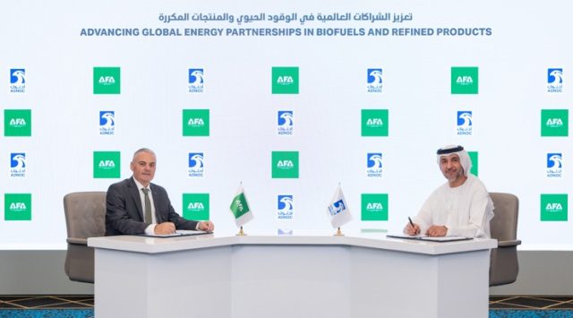 AFA SCL y ADNOC Global Trading firman un Memorando de Entendimiento Estratégico